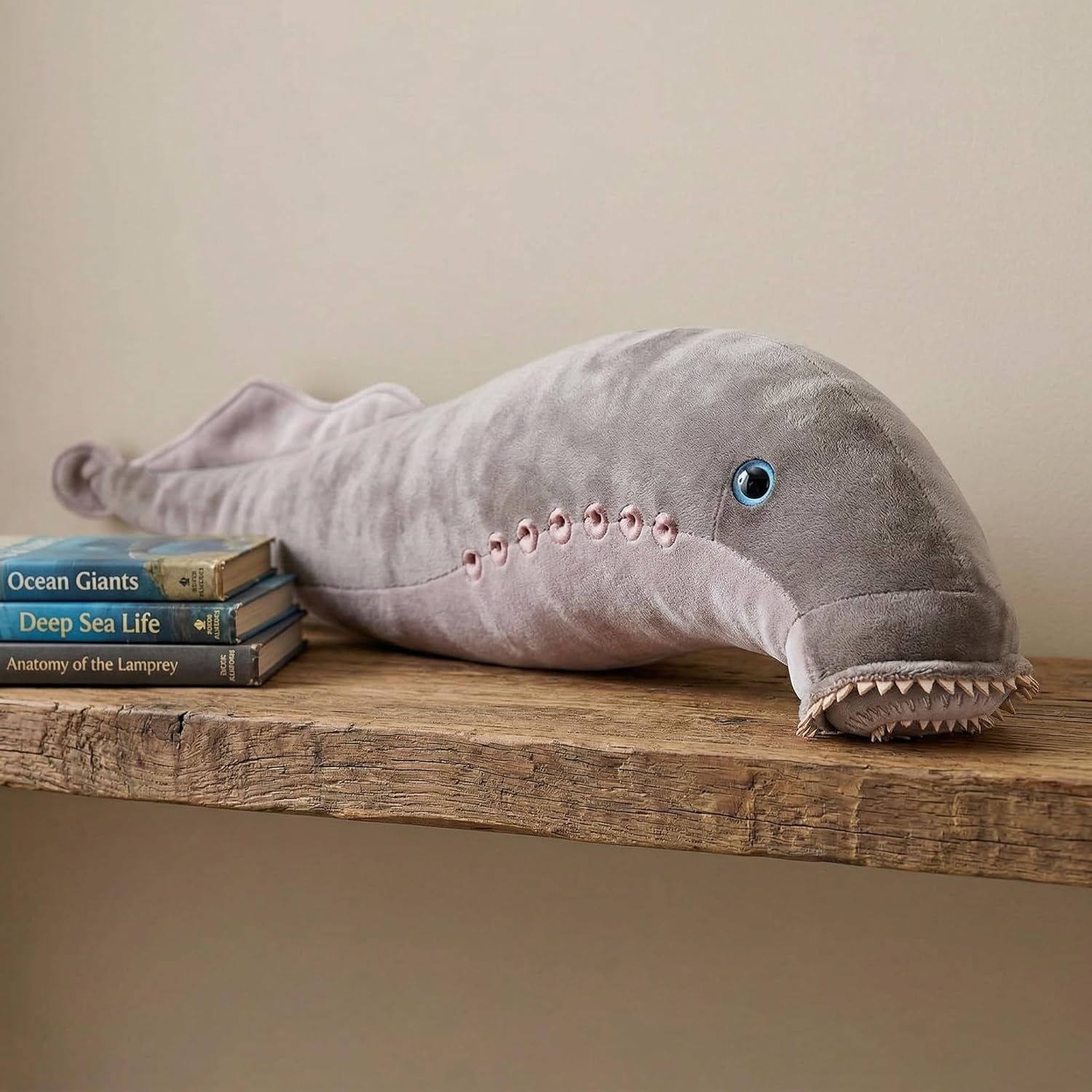 EEL Plush Toy - Realistic Lamprey Stuffed Animals 23in, Long Soft Sea Lamprey Plush Gift Collection for Kids Children