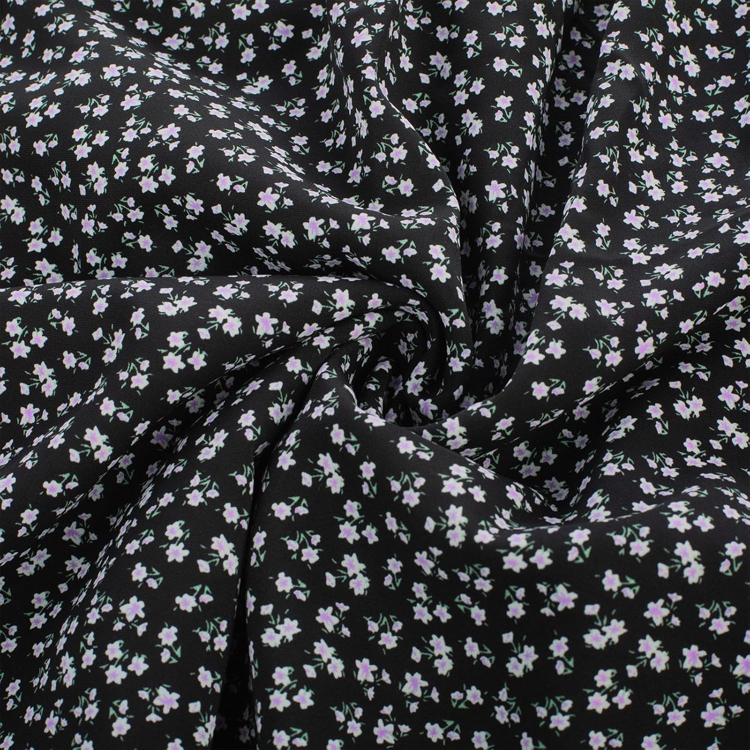 Scarlet Darkness Women Floral Print Boho Skirt Elastic High Waist Long Maxi Skirts with Pockets - Image 7