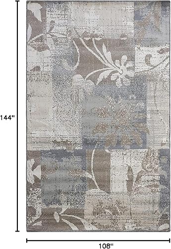 Miniatura 173 de Superior Alfombra interior con respaldo de yute, perfecta para entrada, oficina, sala de estar/comedor, dormitorio, cocina, piso, decoración moderna