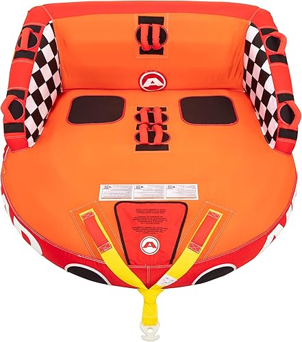 Miniatura 14 de Airhead Tubo inflable remolcable Mable, modelos de 1-4 jinetes, puntos de remolque duales, cubierta completa de nailon, almohadillas de espuma EVA