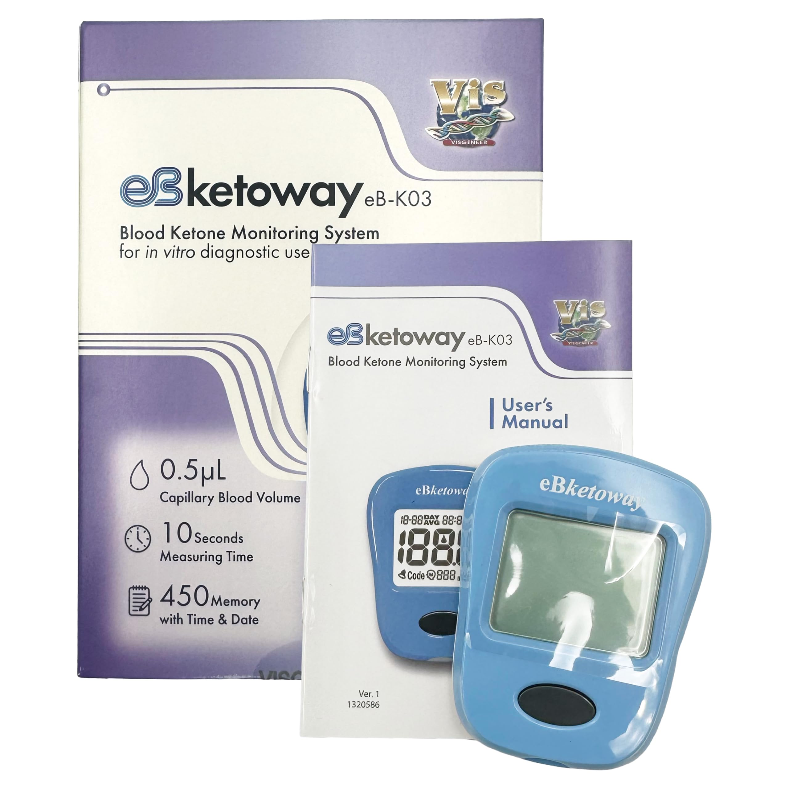 eBketone Ketone - Medidor digital de cetonas