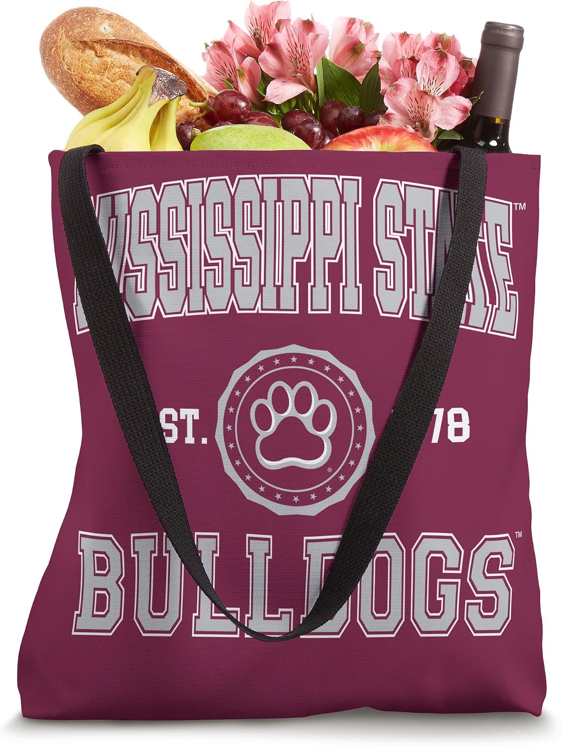 Mississippi State Bulldogs | Official NCAA | NAFPMSSU02 Tote Bag