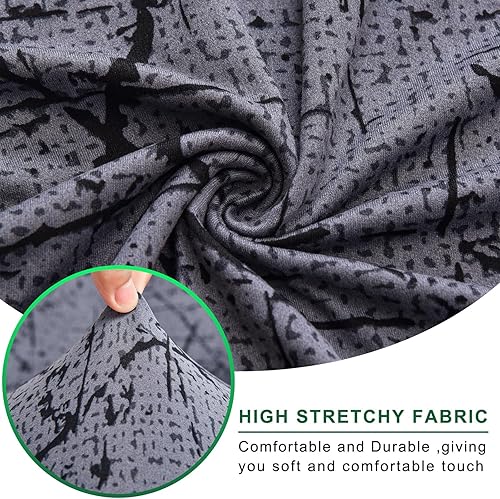 Miniatura 2 de GOSTADY Funda elástica para sofá de 2 piezas, fundas de sofá de jacquard con parte inferior elástica, protector de muebles para sala de estar,