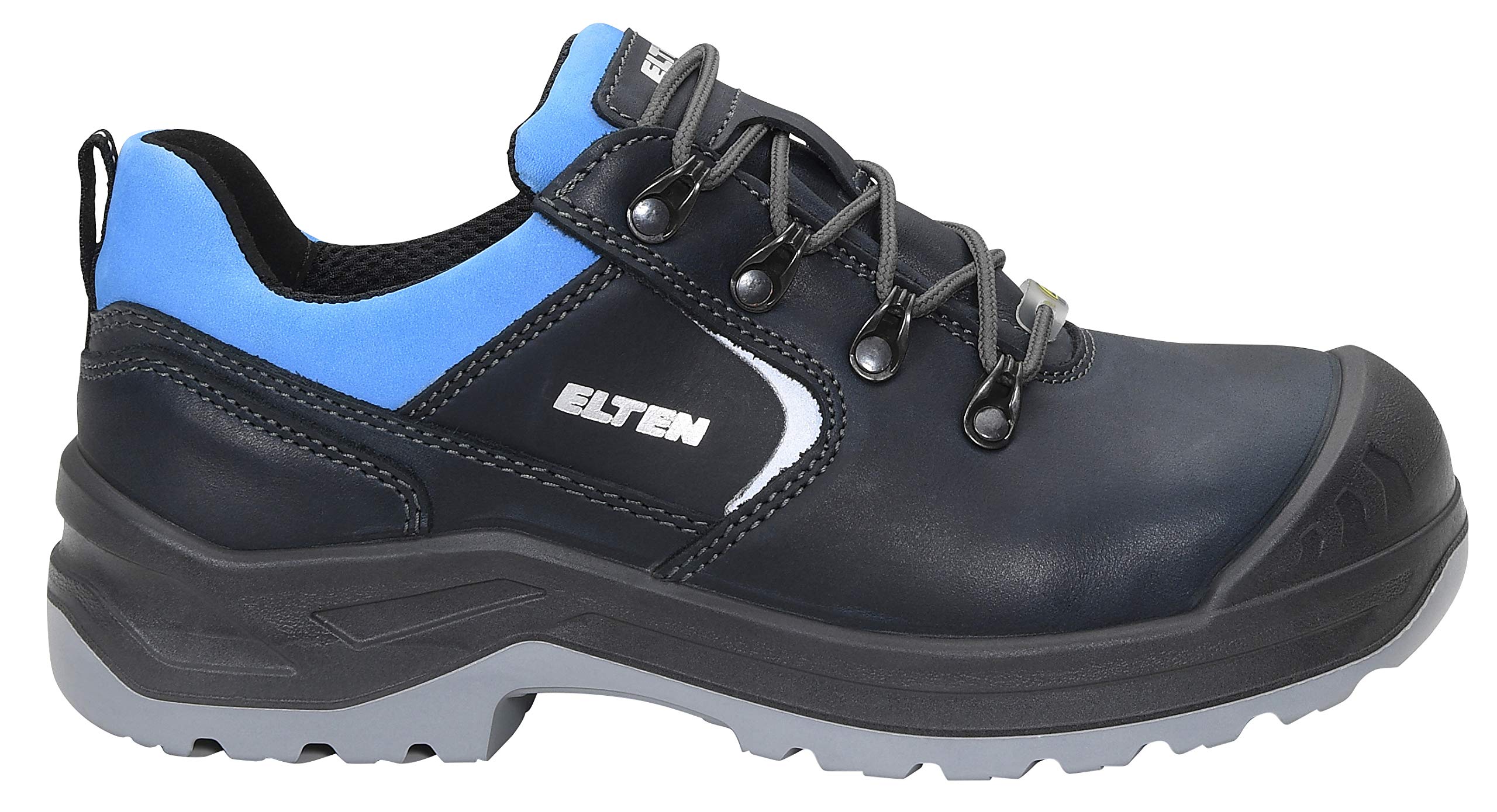 ELTEN Lena Blue Low ESD S3 | Sicherheitsschuhe für Damen & Herren, Stahlkappe, leicht, atmungsaktiv, Gr. 35