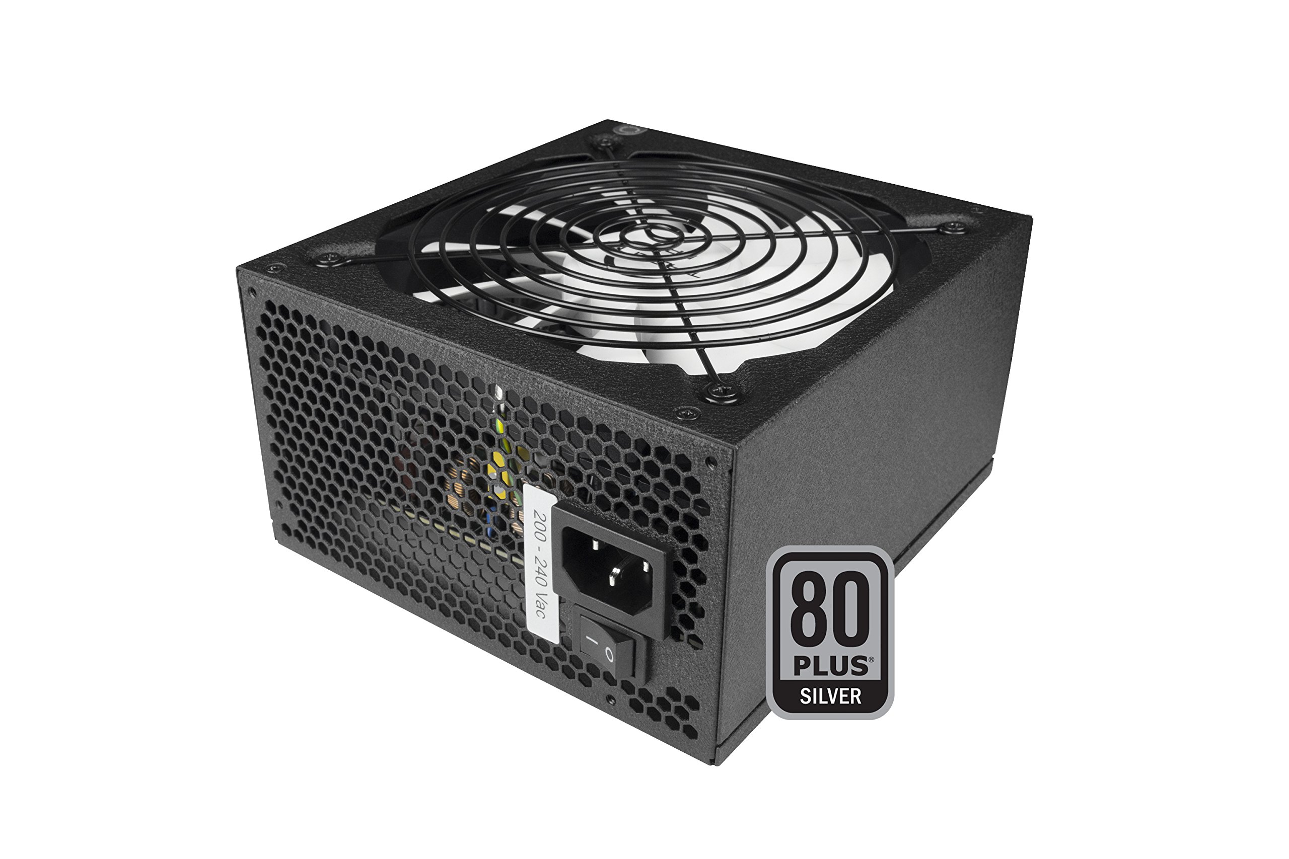 Tacens Radix VII AG - Fuente de alimentación para PC (700 W, ATX, PFC Activo, Ventilador 14 cm, 12 V, 80 Plus Silver, +87% eficiencia, ecológico), Color Negro