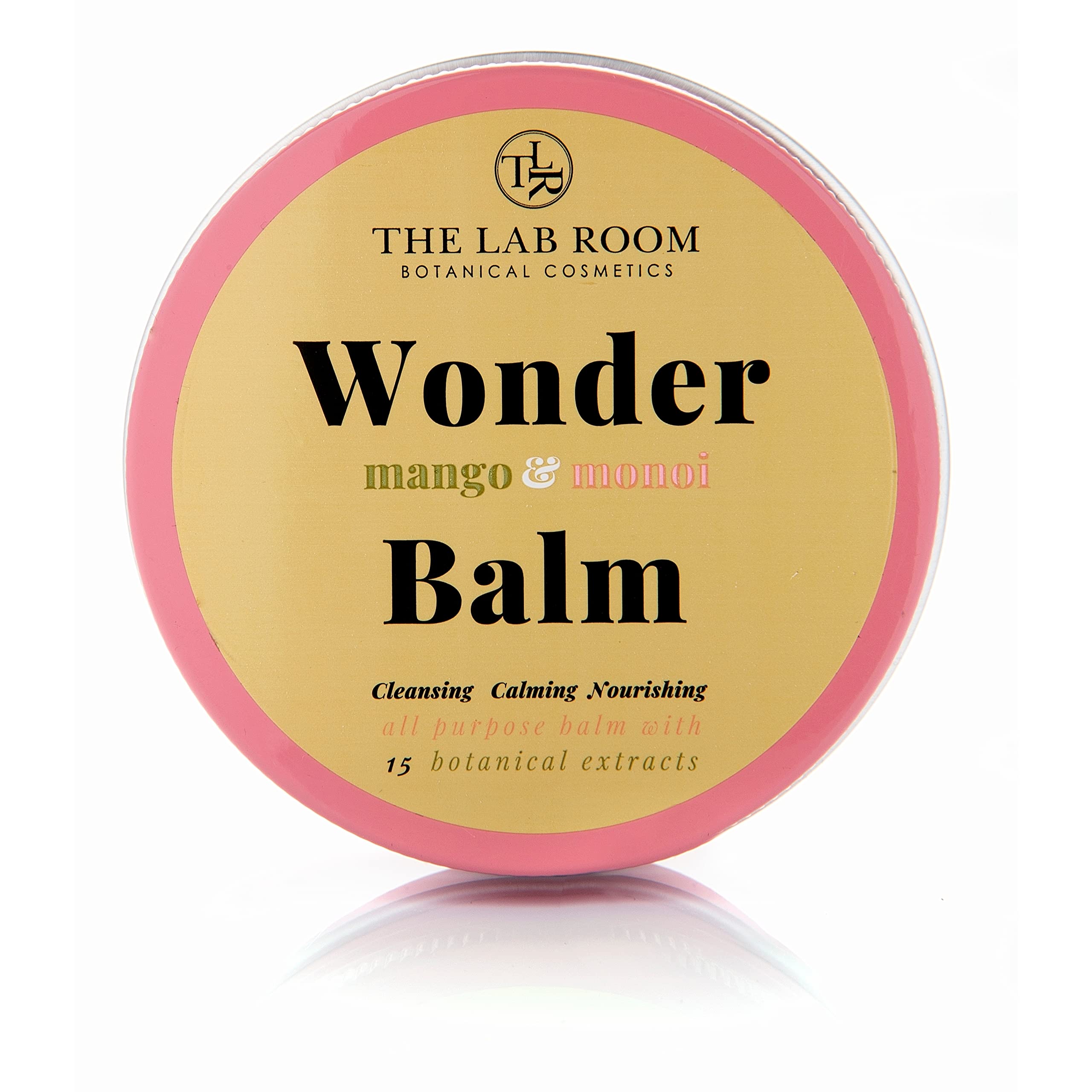 Wonderbalm Mango and Monoi The Lab Room - Multipurpose Balm Formulated with Neurocosmetics - Cleanses, Moisturizes and Perfumes