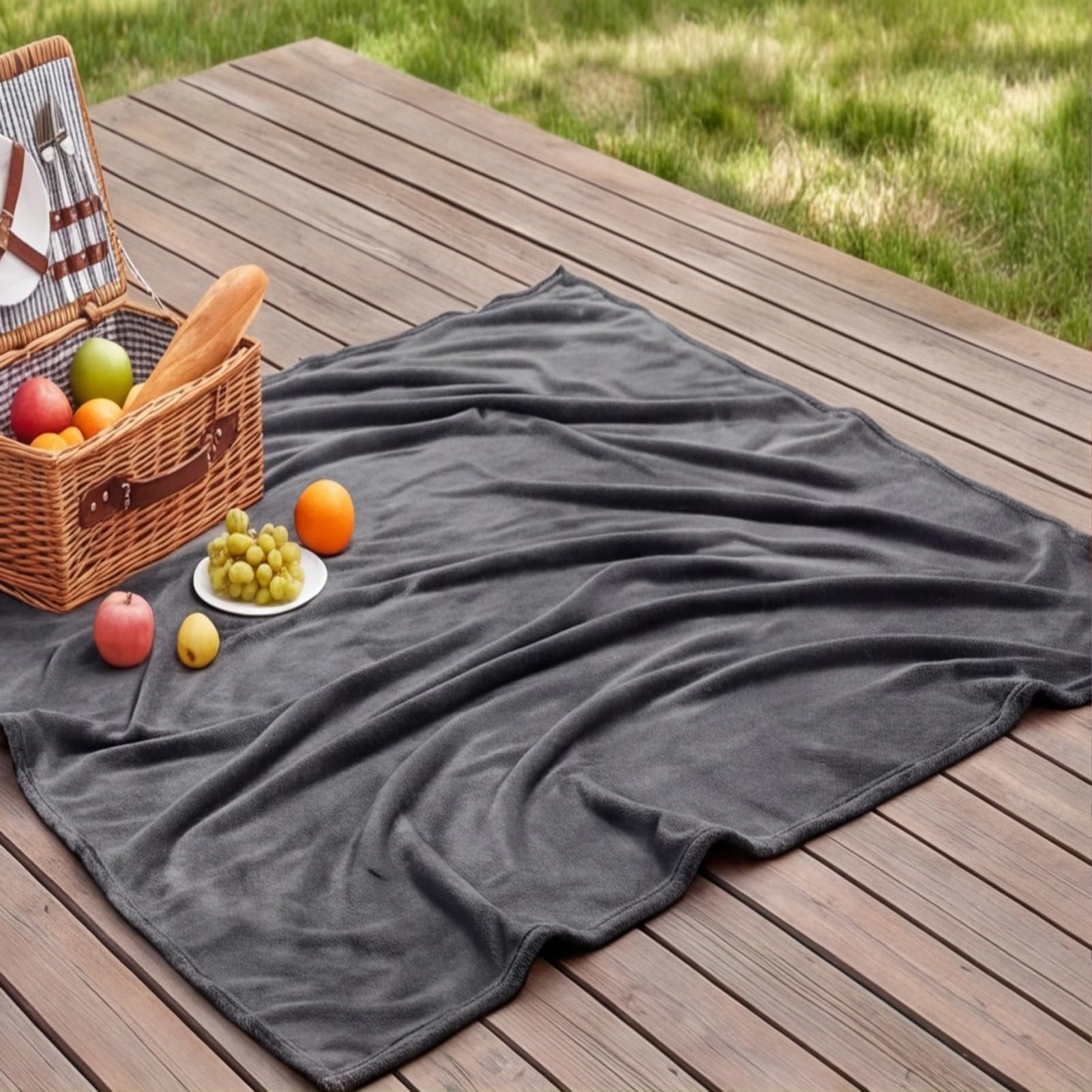 Plaid polaire chaud 170 x 190 cm une idée cadeau idéale pour lit et moments de détente