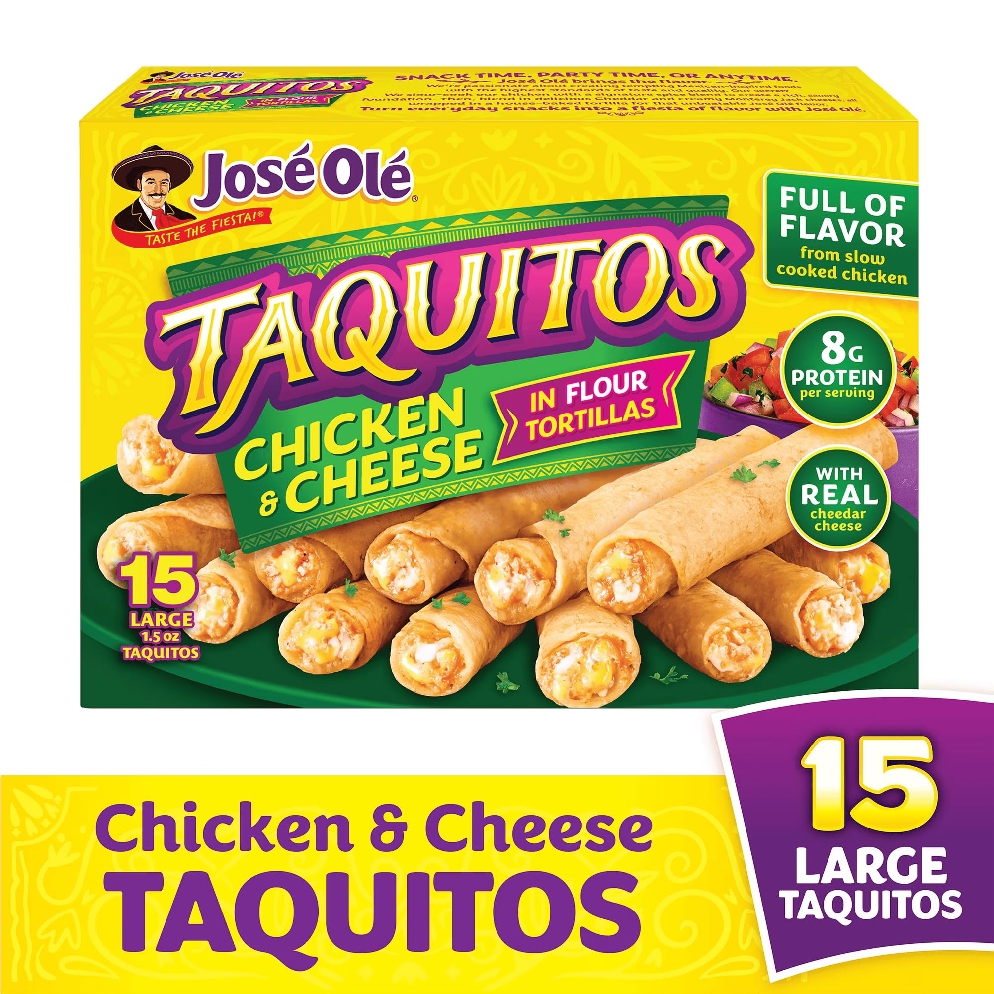 Jose Ole Chicken Taquitos Frozen Box 22 5 Oz — view 11