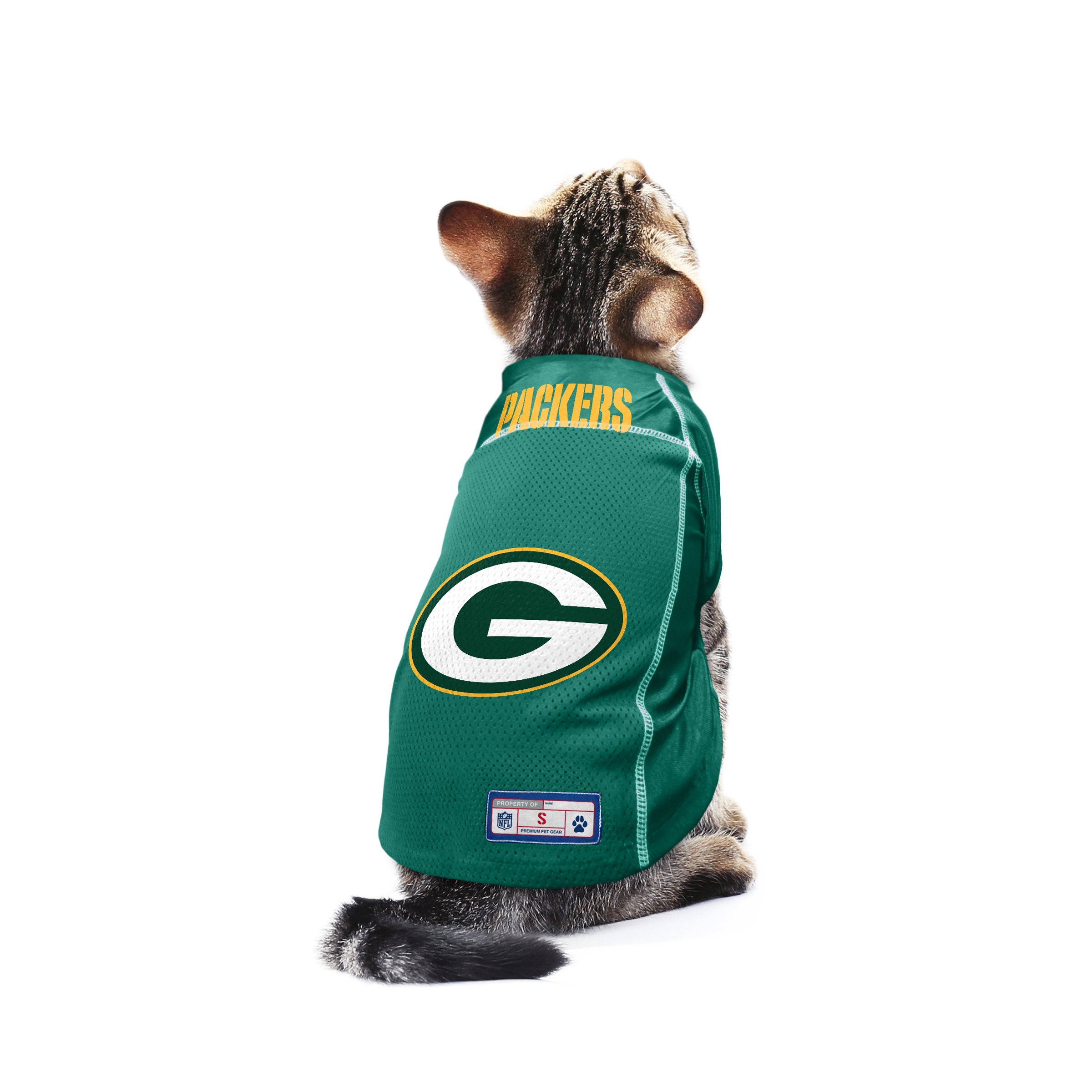 Little Earth Productions Littlearth NFL Green Bay Packers Pet Jersey, Small - Image 4