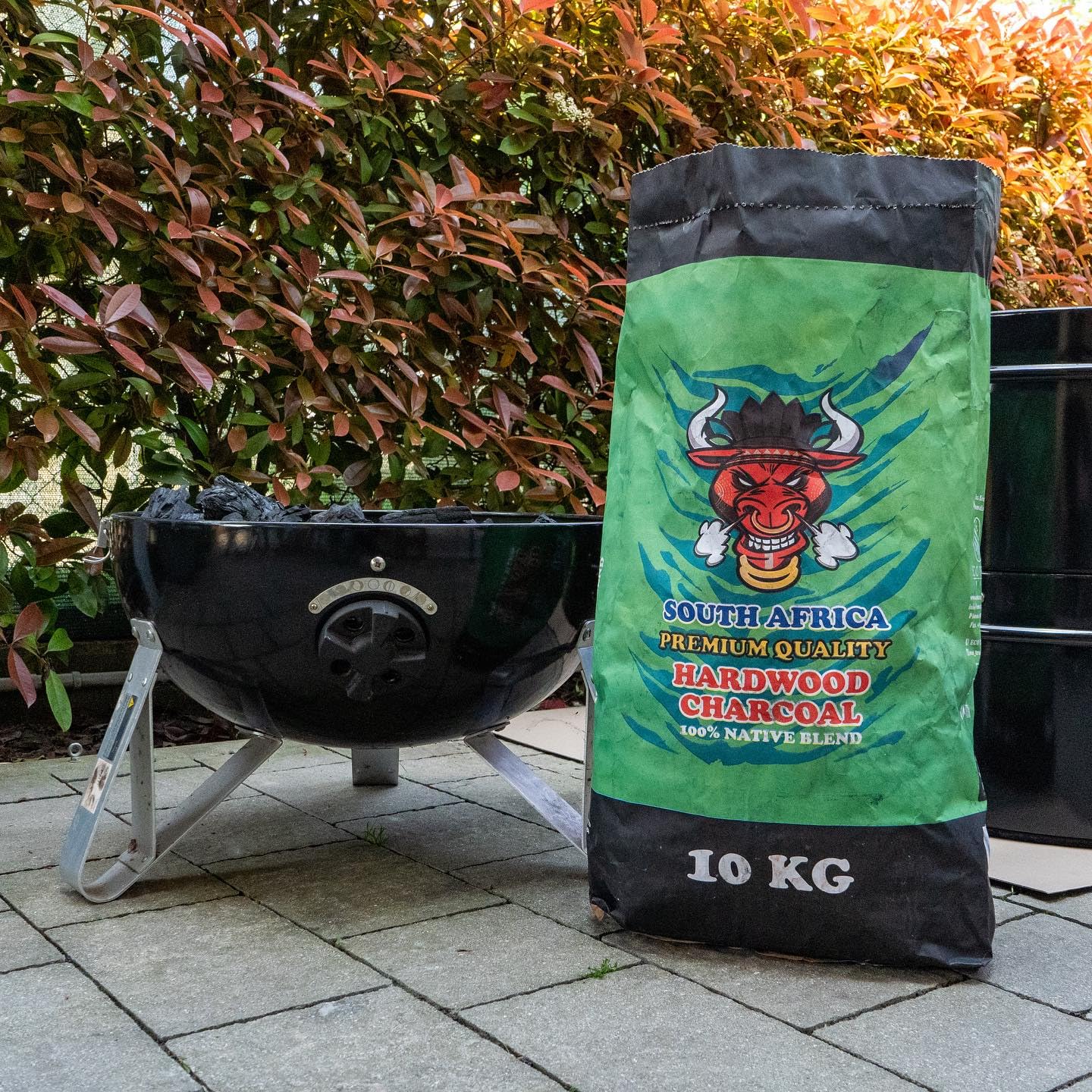 TORO - Carbone NAMIBIAN PREMIUM per Barbecue, Composto da Legni Molto Duri della Namibia, Alto Potere Calorifico, Pezzatura Media, 10 kg