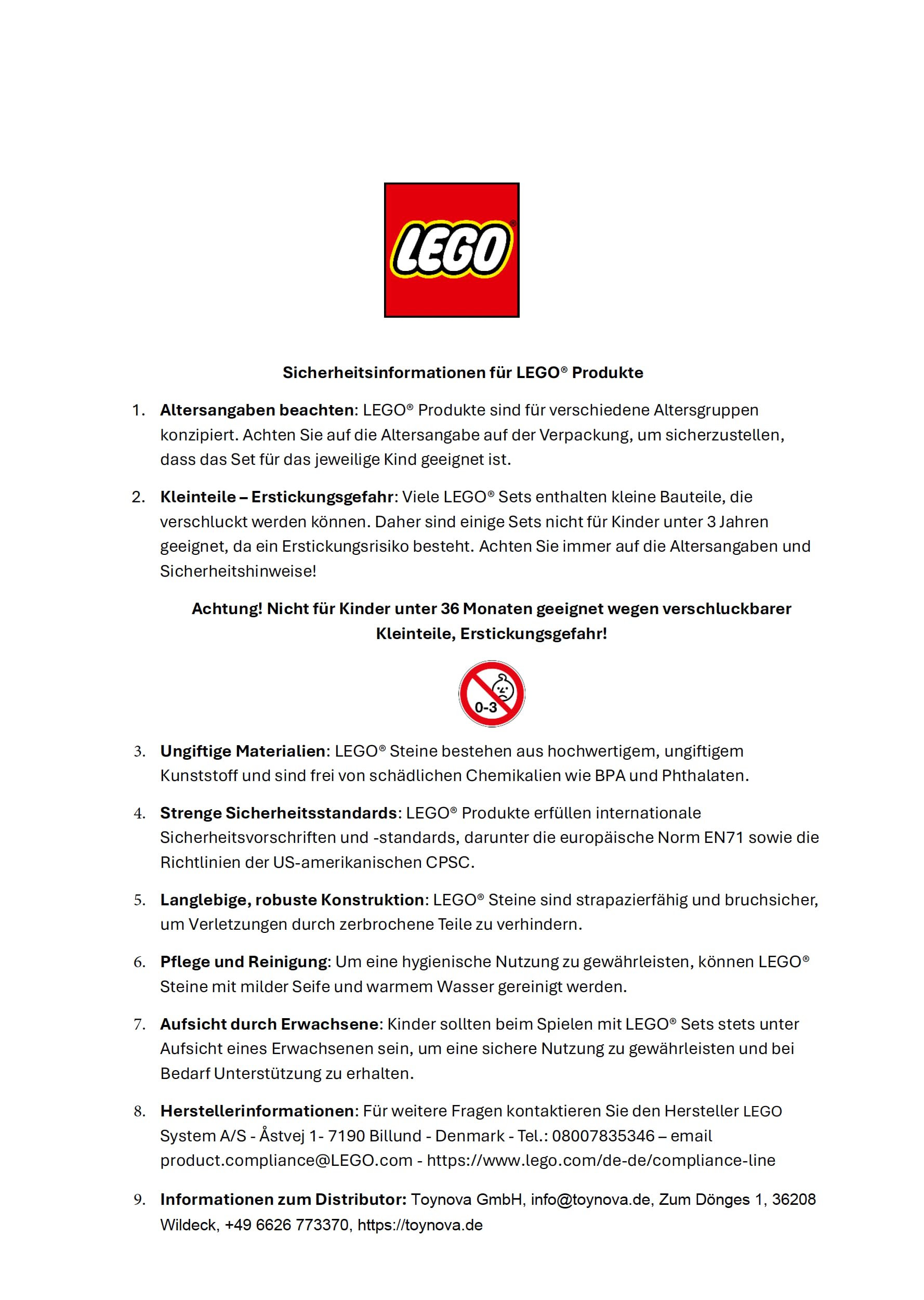 Lego DUPLO - Set di 2 mattoncini da costruzione per bambini a partire dai 18 mesi in su