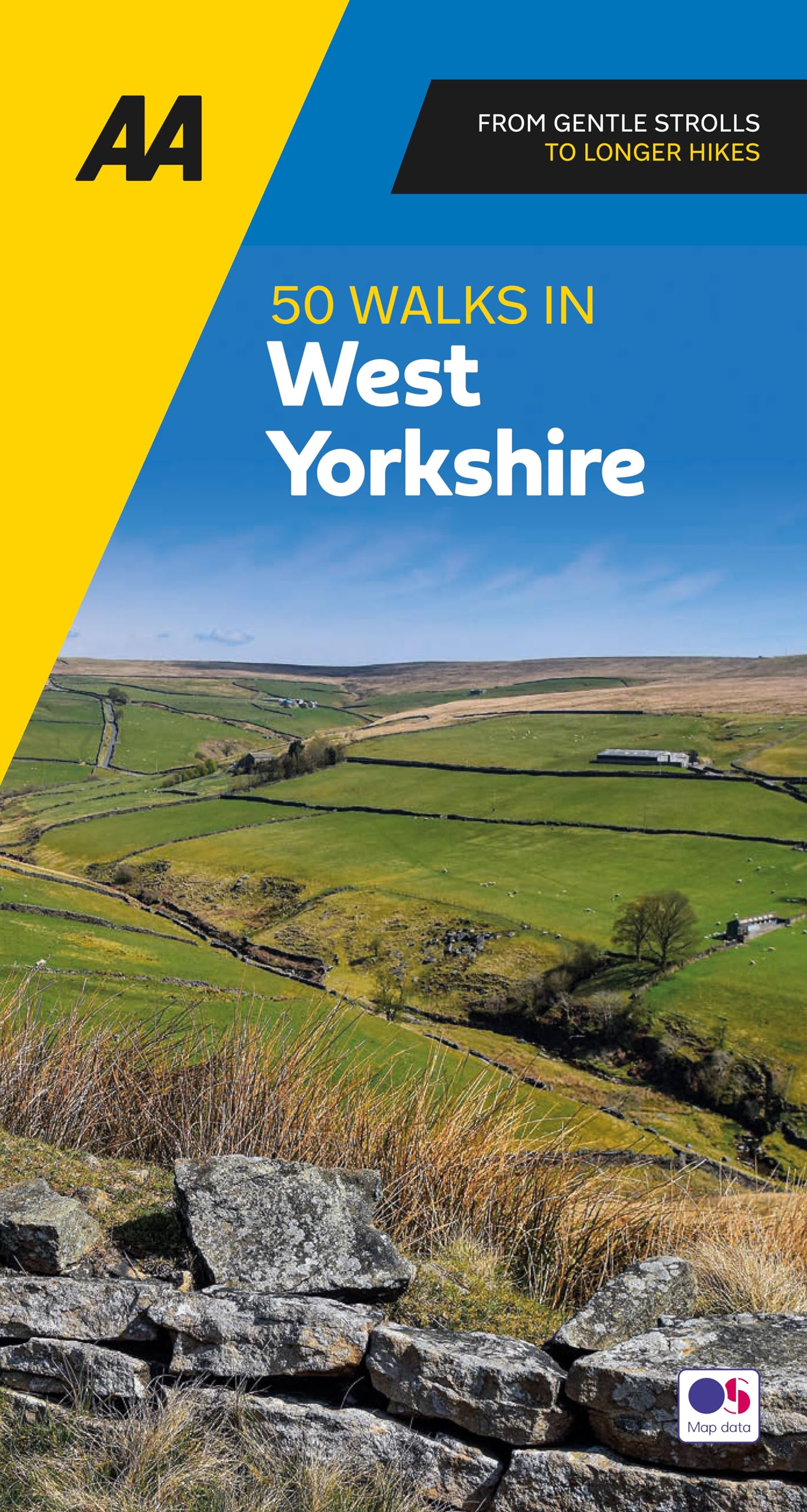 AA 50 Walks In West Yorkshire (AA 50 Walks) (Walks UK) Paperback