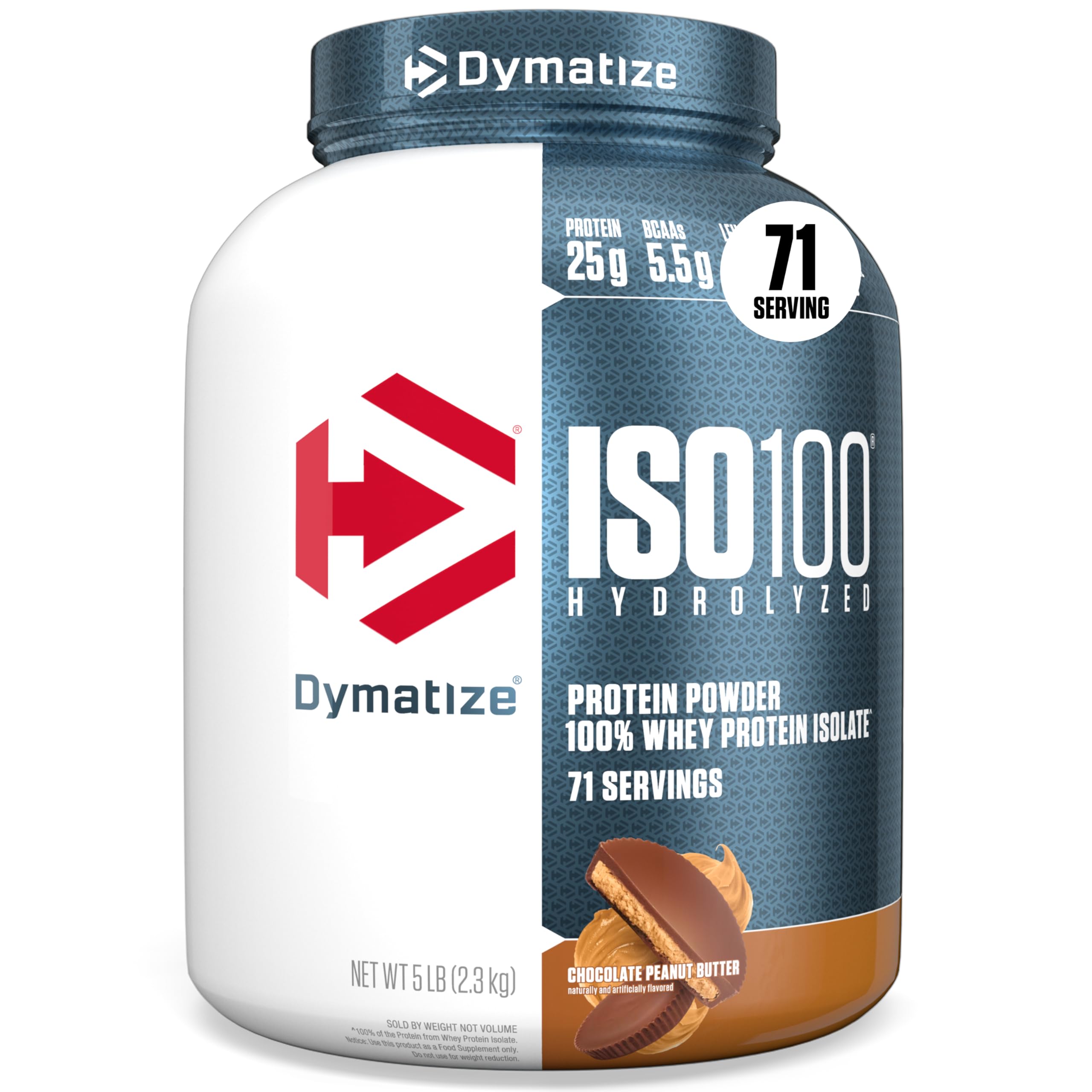 Dymatize ISO100 Protein Powder, 100% Whey Isolate, Gourmet Vanilla — Amazon image 9