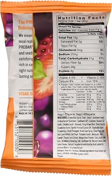 PROBAR - Meal Bar - Superfruit Slam - Organic Oats, Nuts, Seeds, Gluten Free, Non-GMO Project Verified, Plant-Based Whole Food Ingredients, 8g Protein, 5g Fiber - Pack of 12 Bars