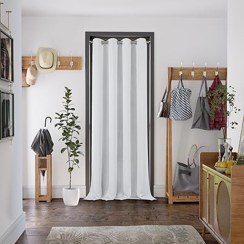 Miniatura 60 de BGment - Cortina para oscurecer habitaciones de 63 pulgadas de largo para dormitorio, cortina de ventana con bloqueo solar y aislamiento térmico