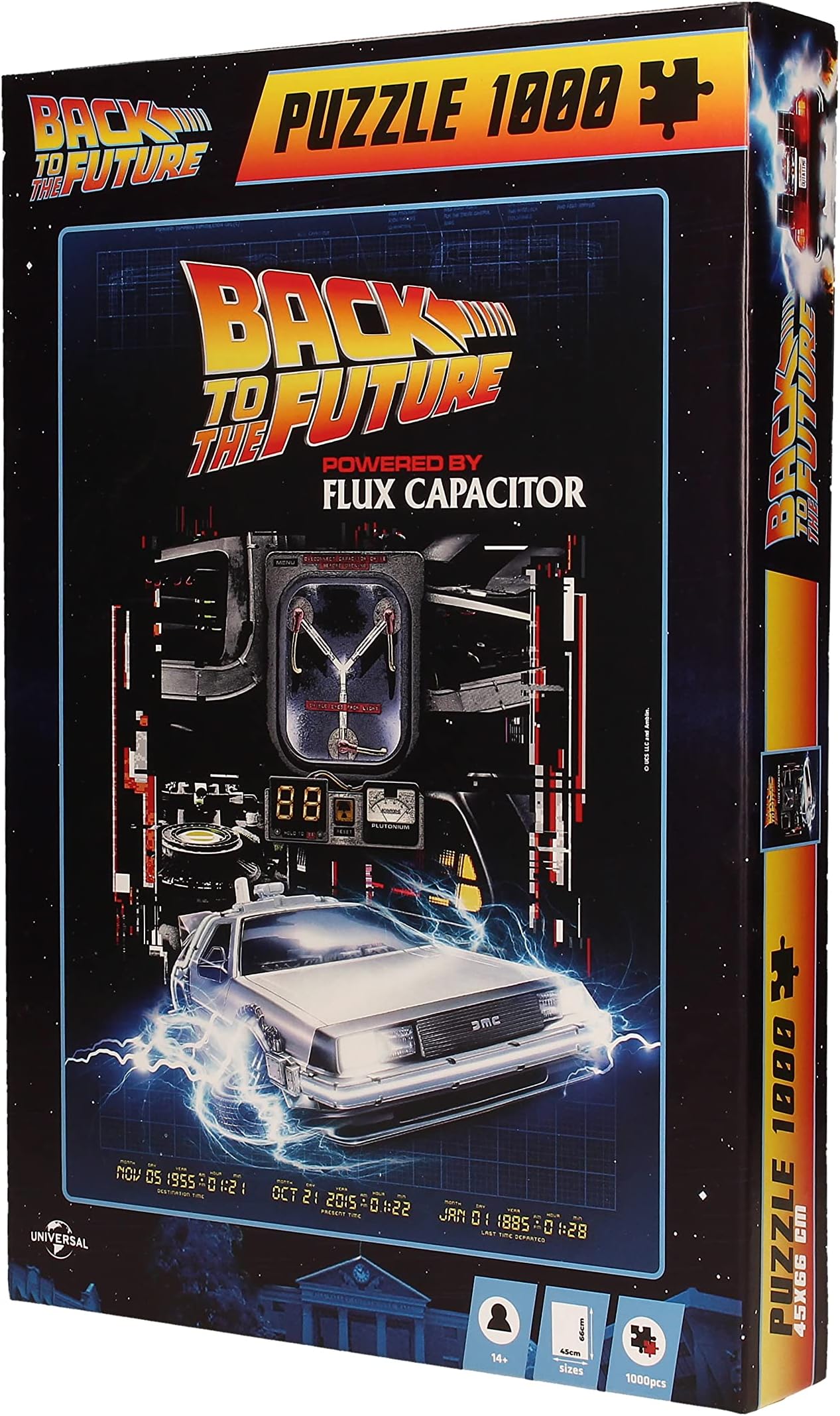 SD Toys - Puzzle 1000 Powered By Flux Capacitor To The Future (SDTUNI24344)
