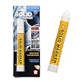 Sakura Solid Paint Markers with Twist Up Tip - Low Temperature Permanent Marker Pens - Window, Wood, & Glass Marker - White Paint - 1 Pack