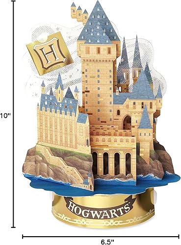 Miniatura 9 de American Greetings Tarjeta de cumpleaños desplegable de Harry Potter (Hogwarts)