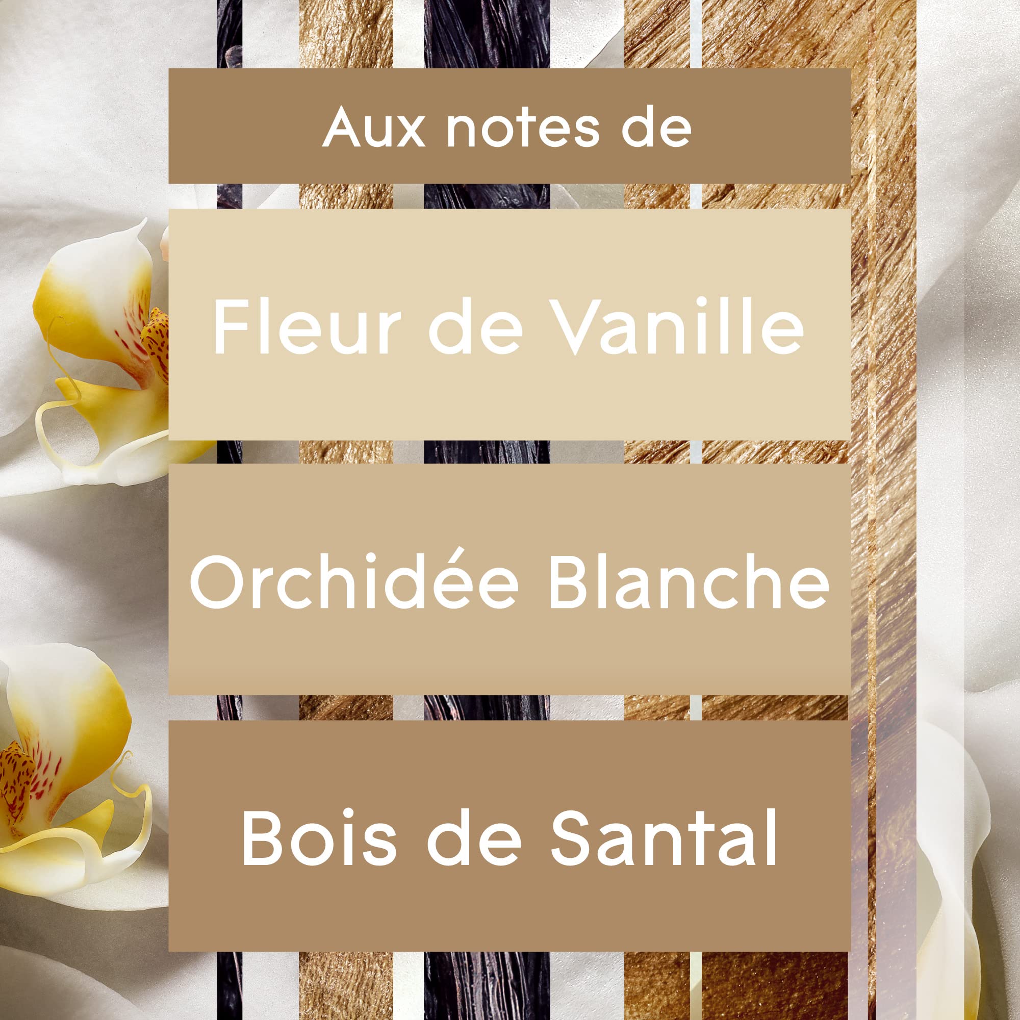 Glade Sense & Spray Recharges Diffuseur à Détection de Mouvement - Infusé Aux Huiles Essentielles - Jusqu'à 2 Mois de Parfum - Romantic Vanilla Blossom - 3 Recharges
