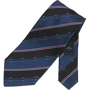 GUCCI ネクタイ ネイビー GGロゴ レンタル] グッチ メンズネクタイ ネイビー GG柄 ネイビーの宅配