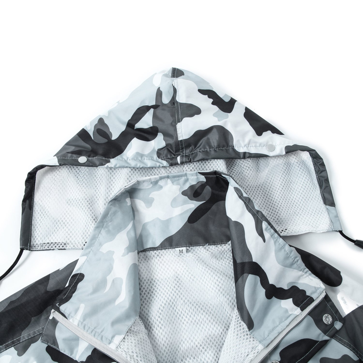 Hombre/Mujer Chaqueta Impermeable/pantalón Trajes a Prueba de Viento Capa/pantalón Conjunto Motocicleta Impermeable con Capucha Hideaway