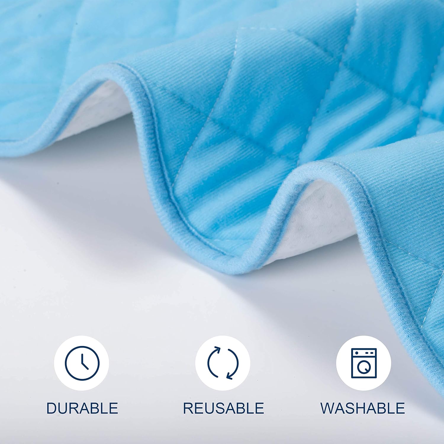 Unifree Disposable Underpads, Bed Pads, Incontinence Pad, Super Absorbent, 50 Count, Blue (XL 30x36 Inch) : Health & Household