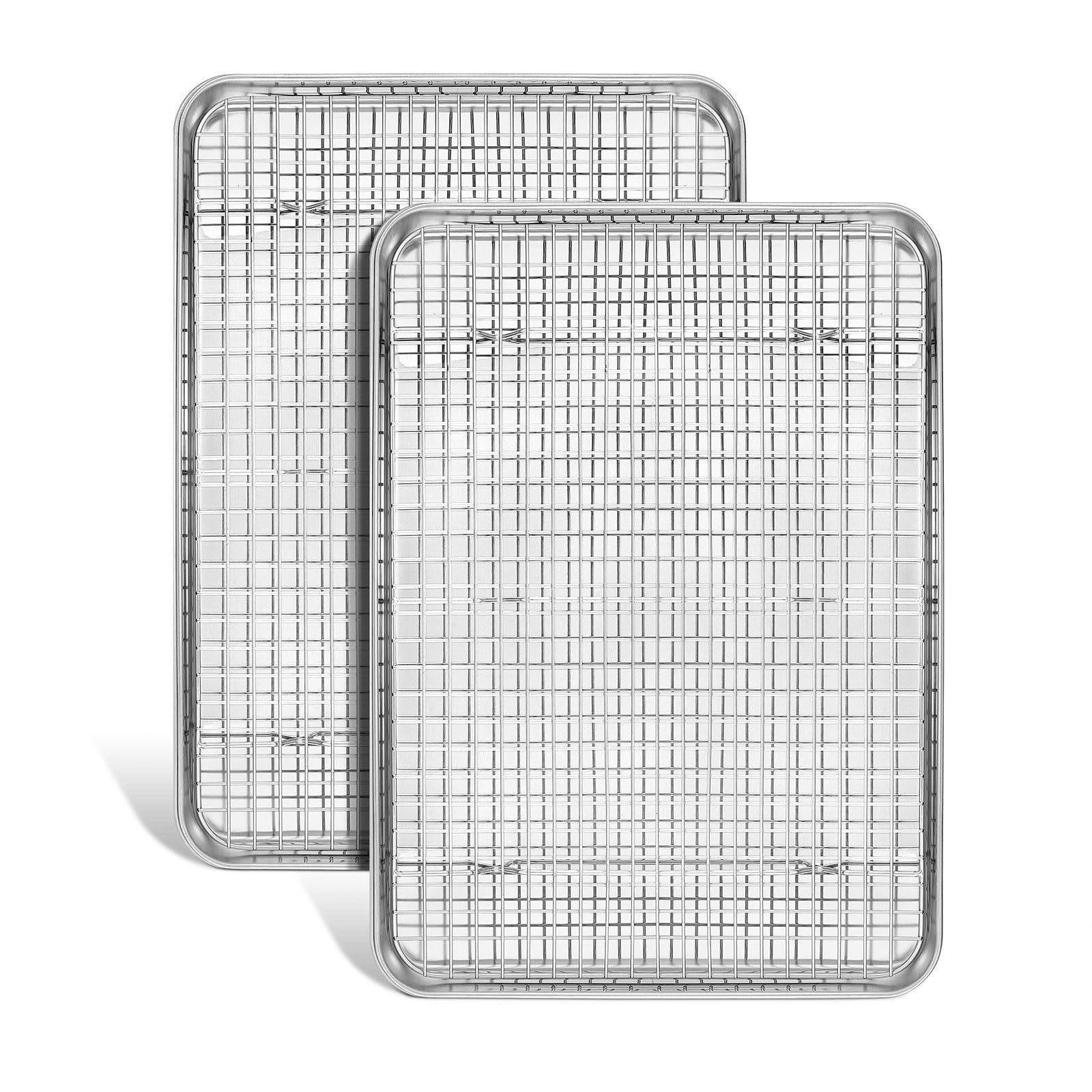 Amazon.com: Sheet Pan with Wire Rack, Leonyo 16