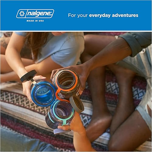 Miniatura 7 de Nalgene Sustain - Botella de agua de Tritan sin bisfenol A hecha con un 50 % de material derivado de restos de plástico, 32 fl oz, boca ancha