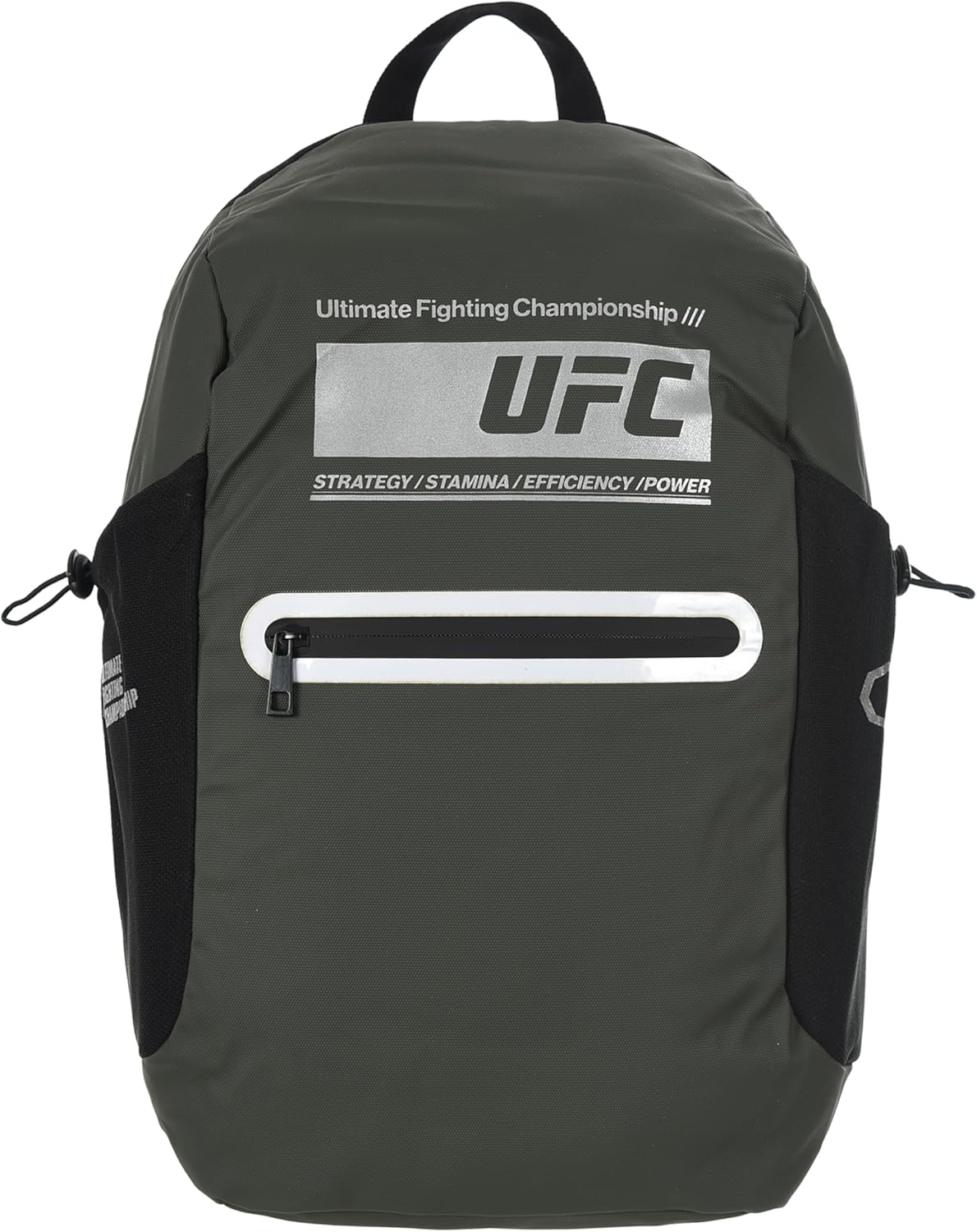 UFC Men 100% polyethylene Backpack, Black, One Size