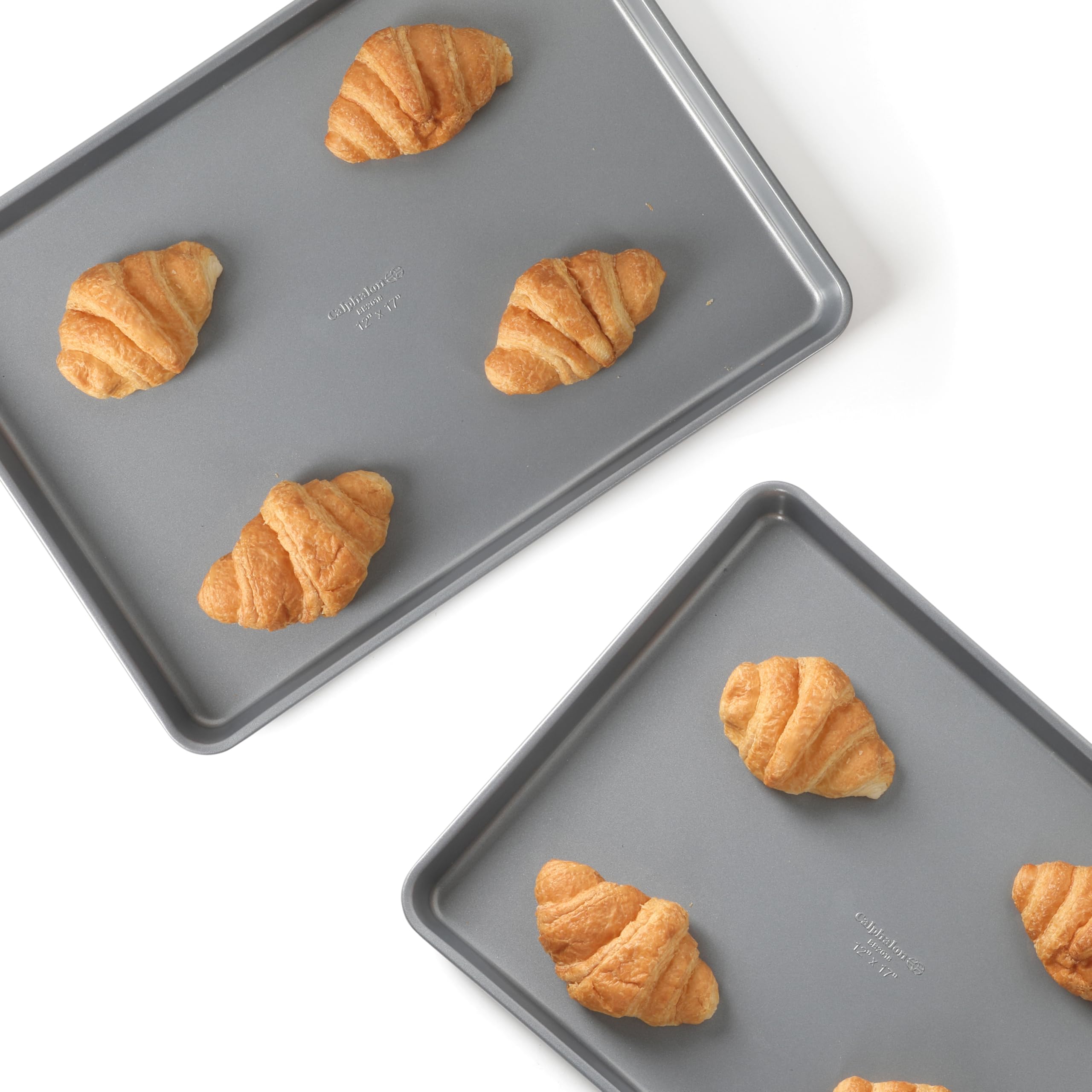 Calphalon Titan Commercial Quality Natural Aluminum PFA Free Nonstick 13 x 9 Inch Cake Pan W/Lid — view 30