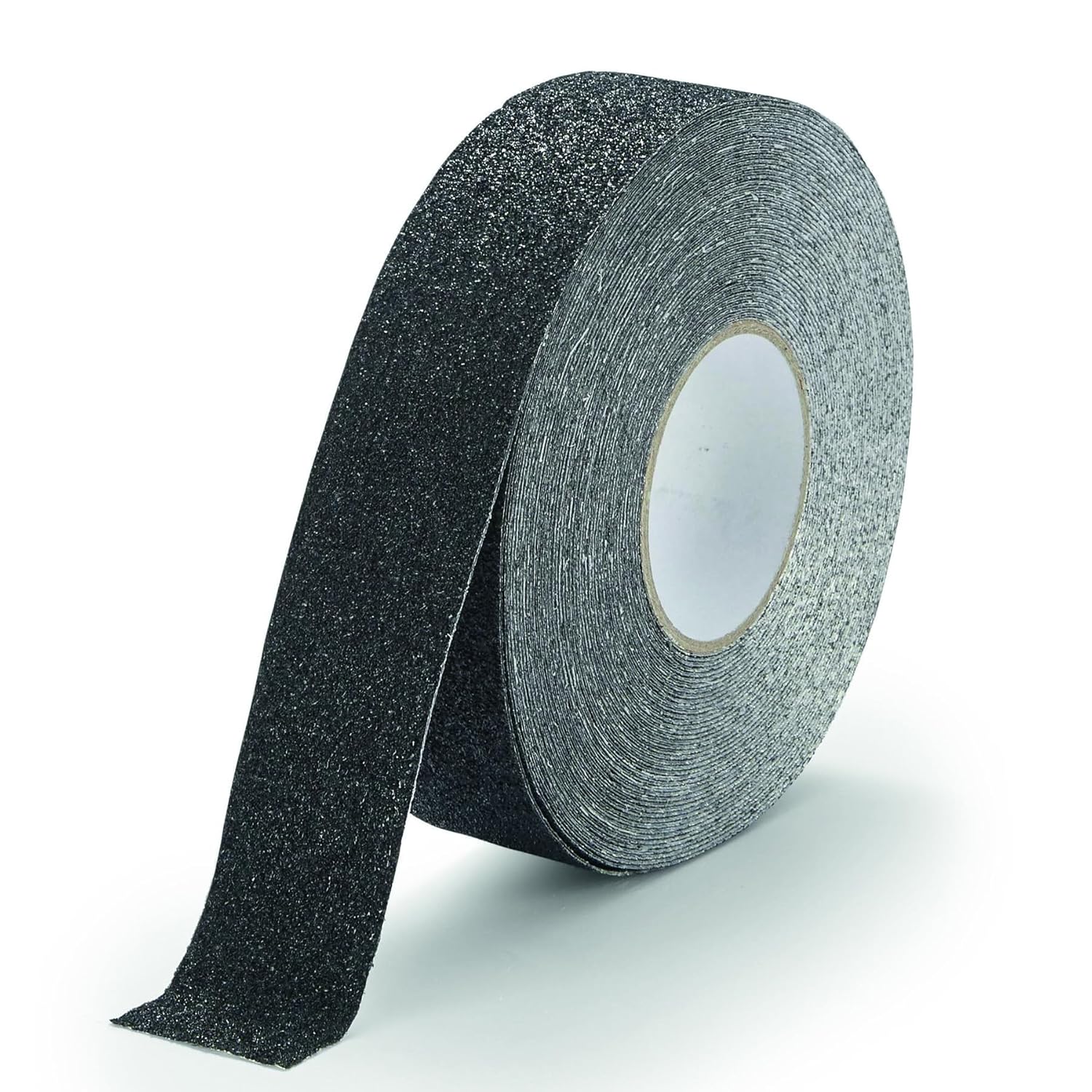 Durable DURALINE Grip+ Formfit Anti-Slip Floor Tape - Self-Adhesive Attachment for Quick Installation - 49 Feet 2.55" Inches - Malleable for Securing to Uneven Surfaces Such as Ramps & Metal - Black