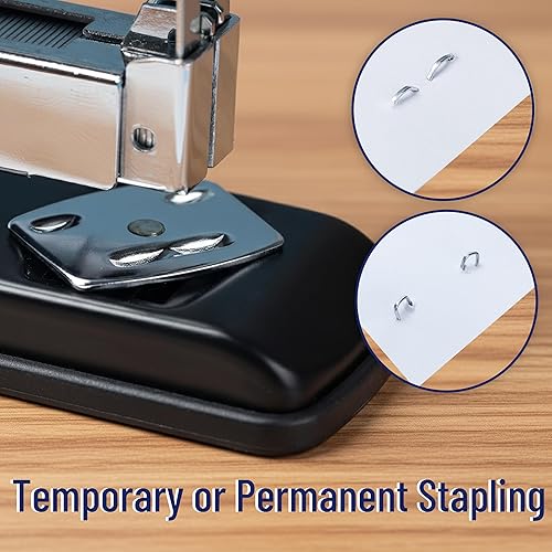 Vista 3 de Mr. Pen Grapadora resistente, capacidad de 60 hojas, 3600 grapas