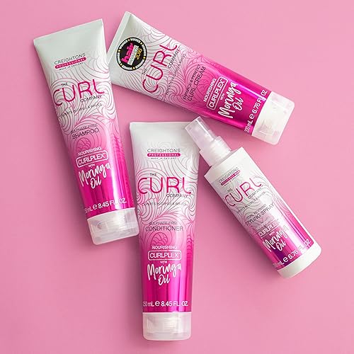 Miniatura 12 de The Curl Company Crema para rizos Enhance & Perfect (6.8 fl oz) - Formulada profesionalmente con Curplex nutritivo con aceite de moringa. Expertos