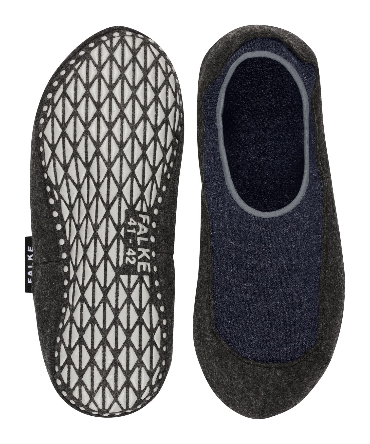 FALKE uomo Cosyshoe Invisible pantofole a calzino suola gommata