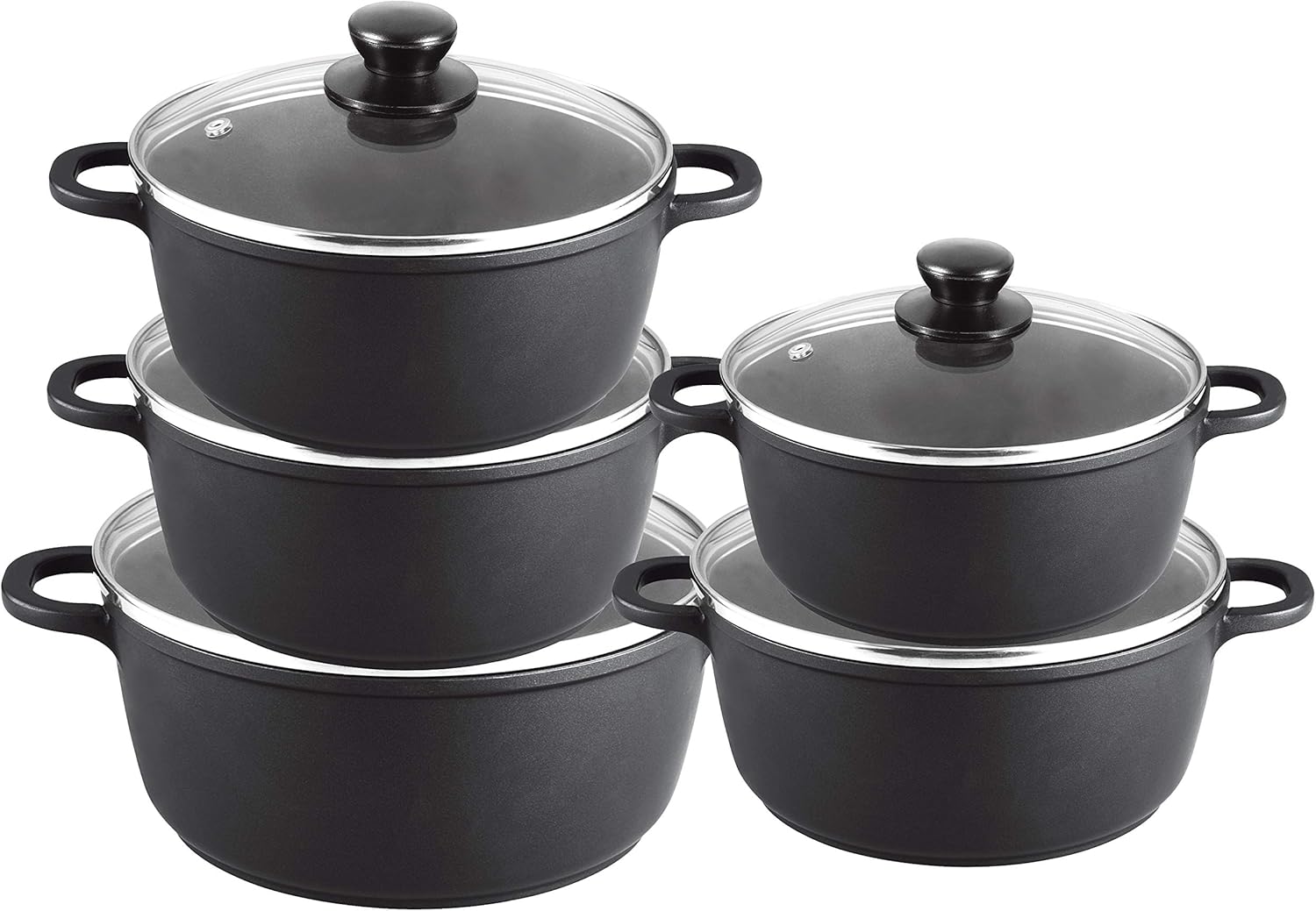 Uniware High Quality Casting Aluminum Casserole (5.8 LT, 11 Inch)