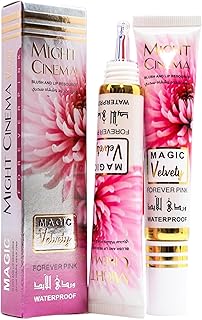 مورد خدود وشفاه سحري مقاوم للماء 2 في 1، 35 جرام، وردي للأبد