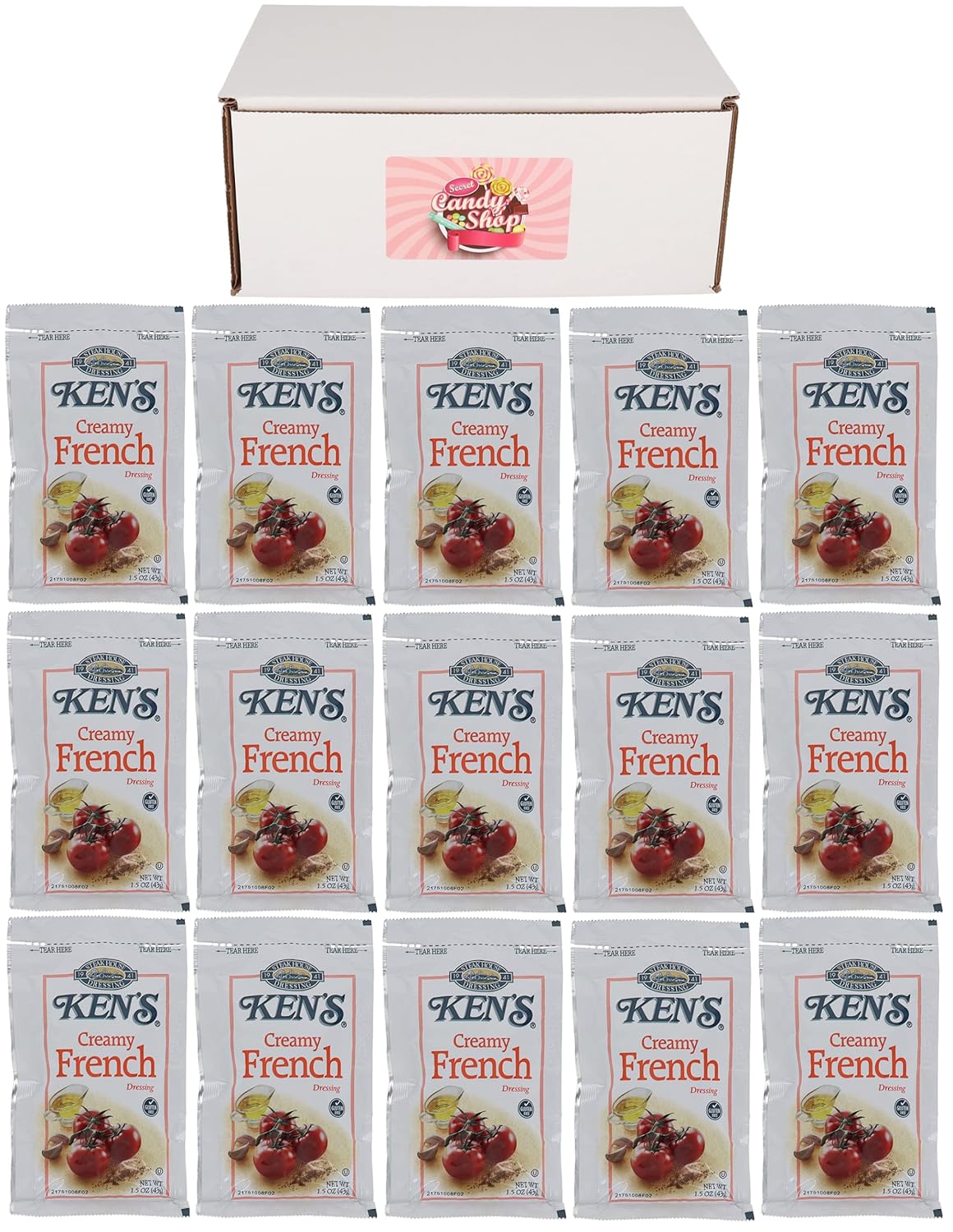 Ken's Steakhouse Salad Dressing Packets (Pack of 15