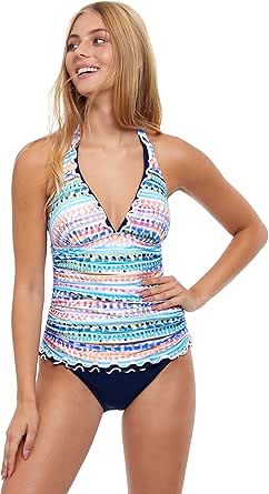 Profile By Gottex Women's Spritz One Piece Swimsuit - Tummy Control With Removable Straps