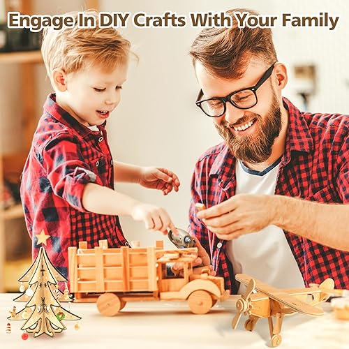 Miniatura 7 de Hojas de tilo  Paquete de 24 hojas para manualidades, hojas de madera contrachapada de madera de balsa sin terminar, tablero cuadrado ideal para