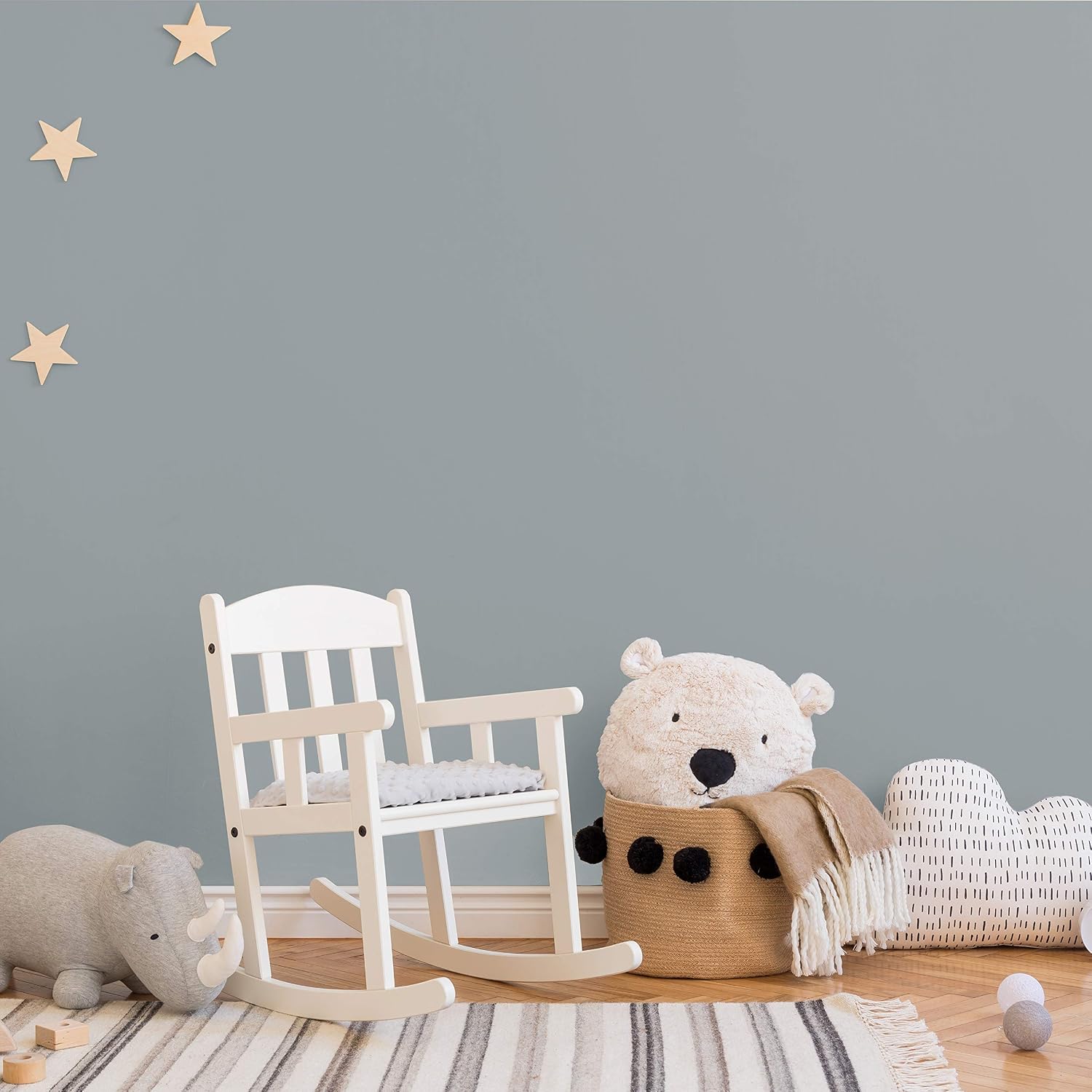 Microblend Interior Paint and Primer - Gray/Silver Wood, Satin Sheen, Sample, Microblend Neutrals Family