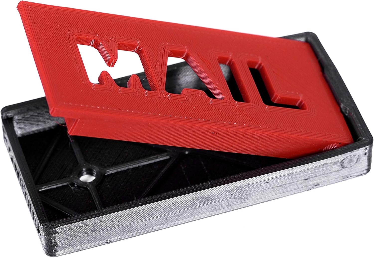 Mailbox Flag Front Mount Flag 4" x 2" x 0,4", Stylish Replacement/Great on Brick/Stone Mailbox