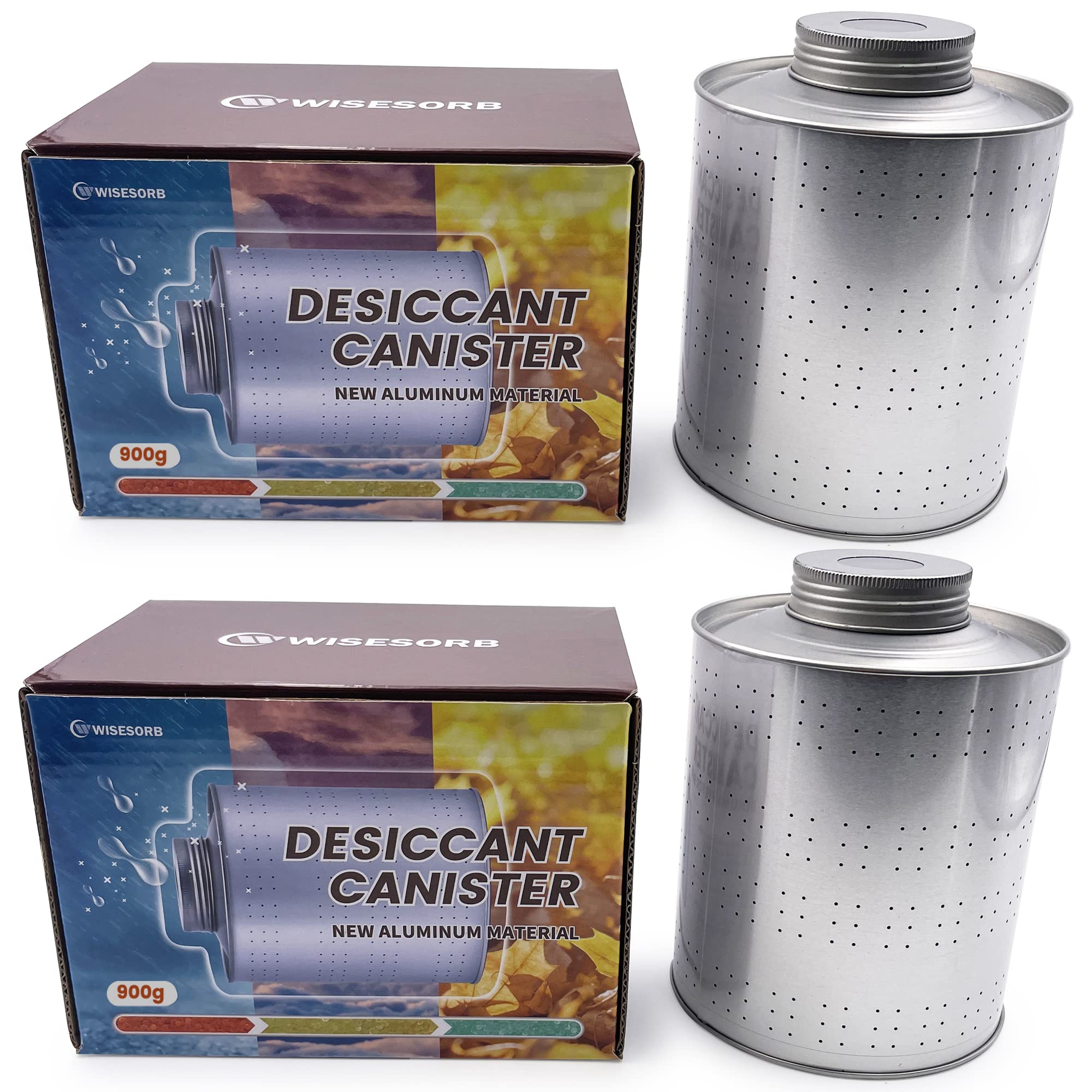 Wisesorb 900 Gram 2 Pack Dehumidifiers