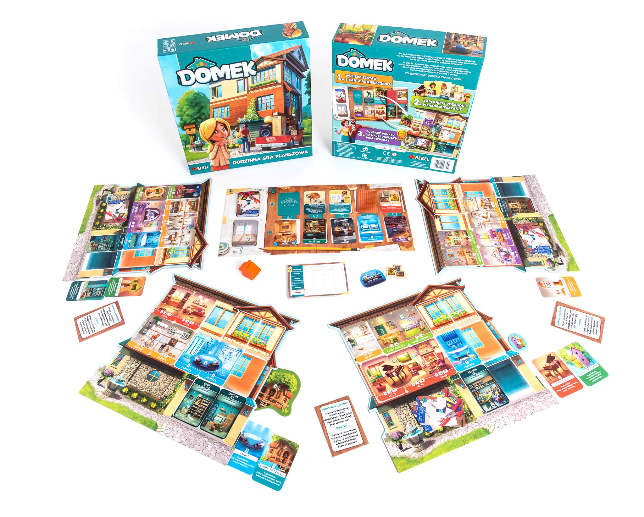 Asmodee, Gra planszowa, Domek