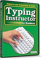 Typing Instructor for Business: Boost Typing Speed & 10-Key Skills for Work Productivity - Windows PC Software with Games & Tests