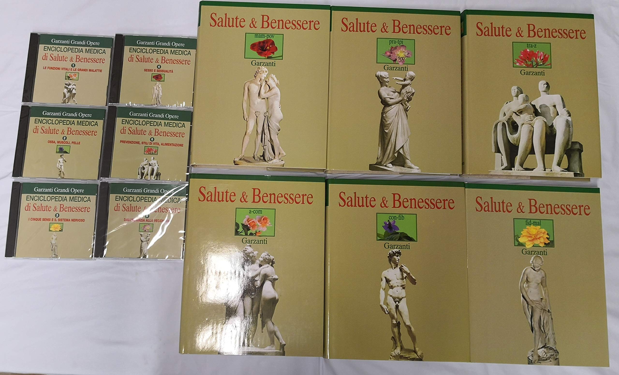 Salute & benessere 6 volumi + 6 cd rom