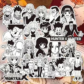 Amazon.co.jp: HUNTER×HUNTER シール ステッカー 60枚セット