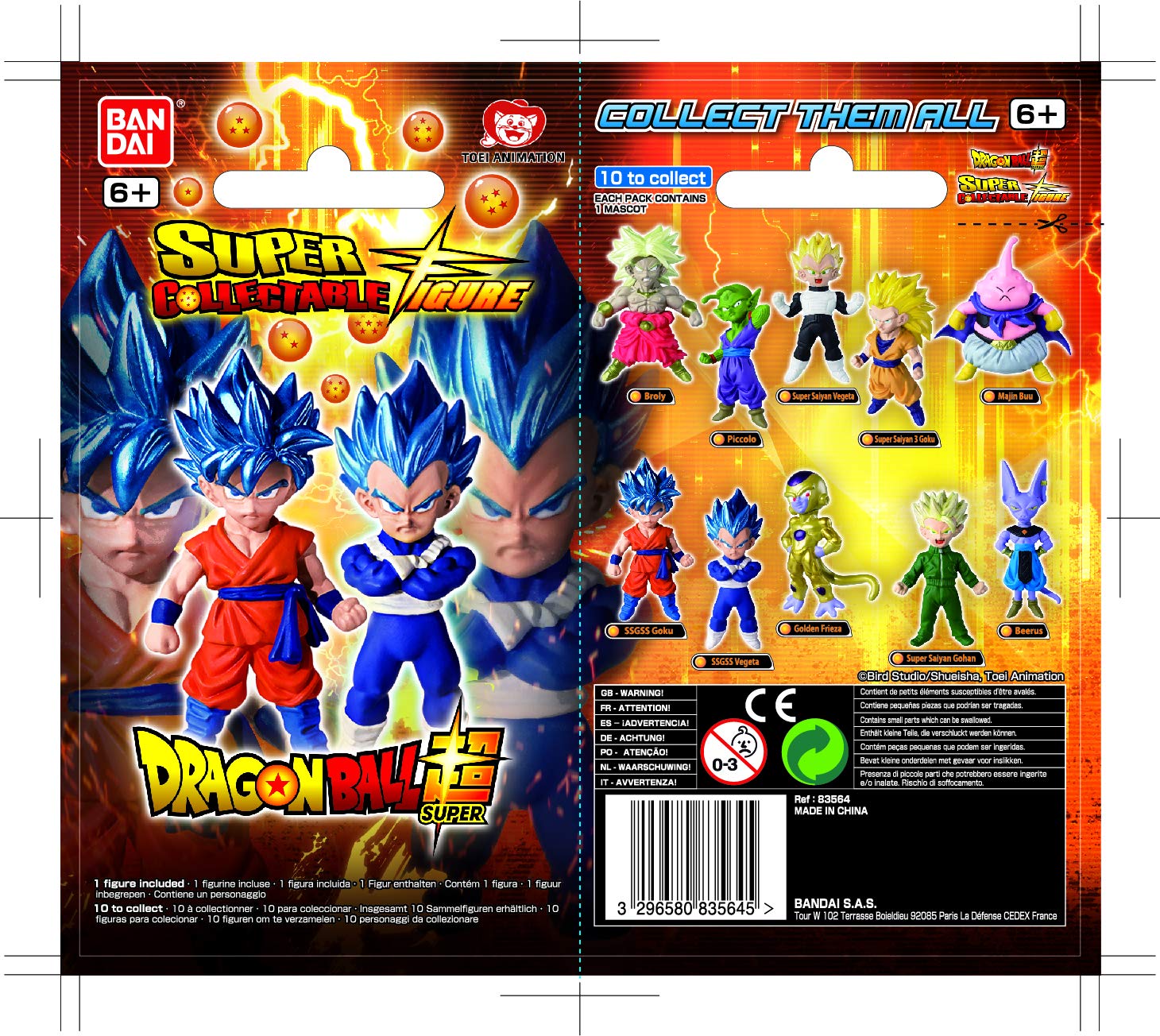 Amazon.com: Banpresto - Figurine DBZ Super Collectable - 1 sachet