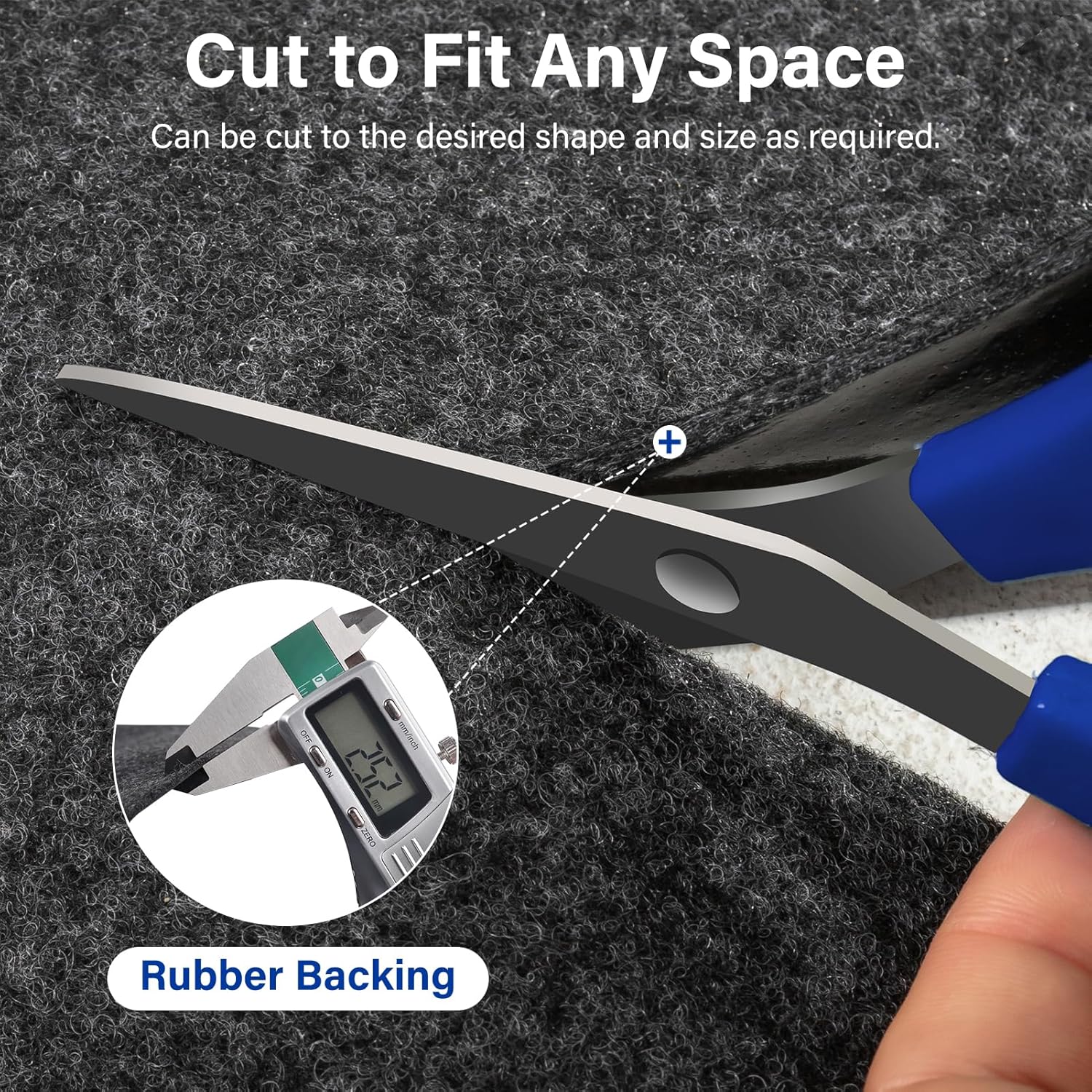 6.6 x 8.5FT Absorbent Oil Spill Mat,Highly Absorbent Maintenance Mat,Garage Floor Mat Under Car,Oil Pads Drip Leak Mat with Weather Backing,Reusable,Washable,Protects Floor