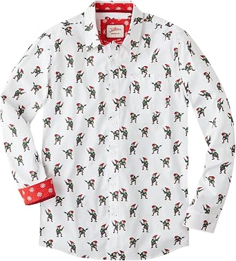 Joe Browns Men's Rocking Elves Shirt 