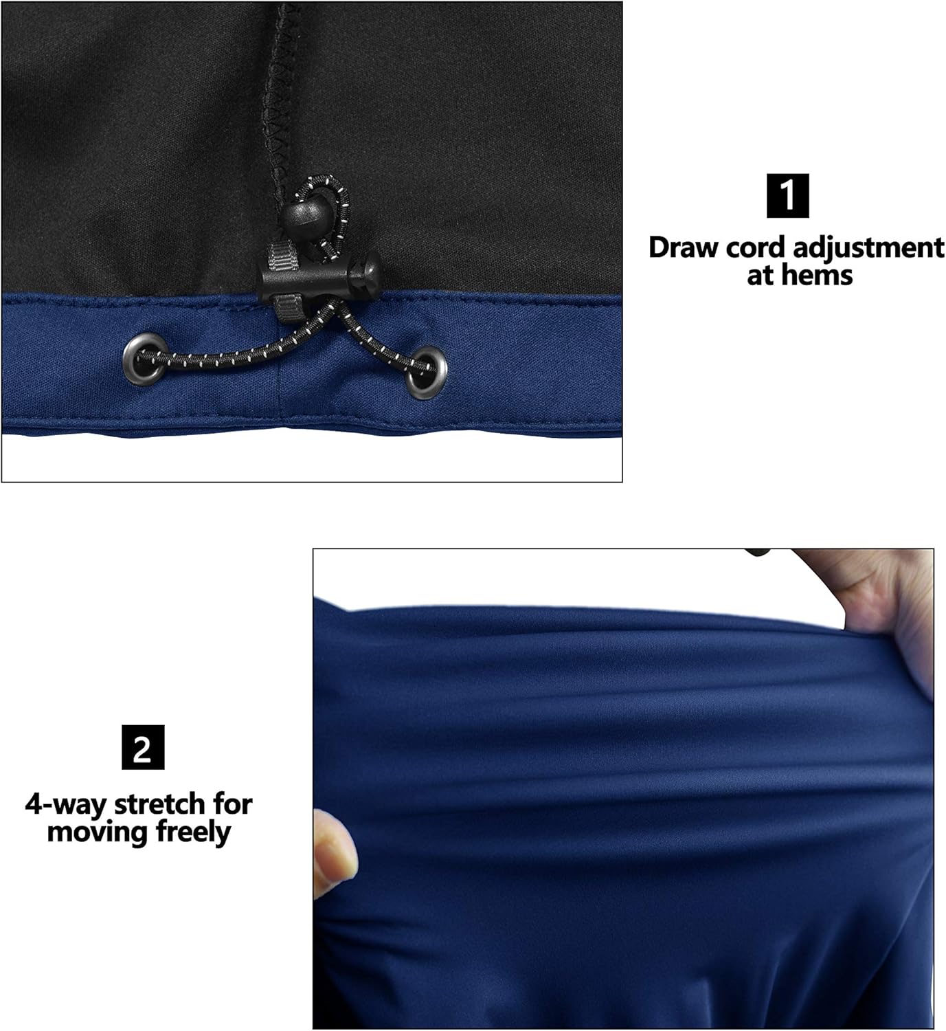 Little Donkey Andy Women's Lightweight Softshell Vest, Windproof Sleeveless Jacket for Running Hiking Travel - Image 5